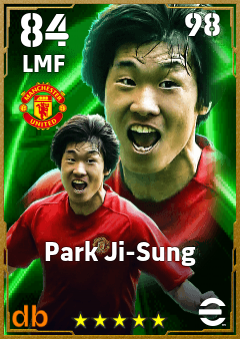 Park Ji-Sung — LMF, OVR 84, MAX 98