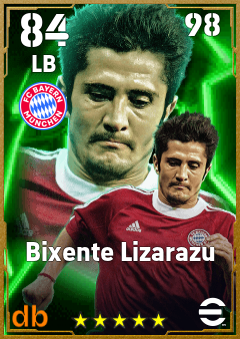 Bixente Lizarazu — LB, OVR 84, MAX 98