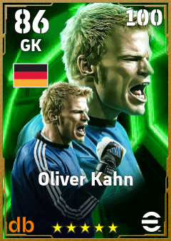 Oliver Kahn eFootball player card