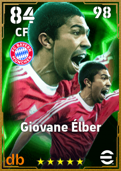 Giovane Élber — CF, OVR 84, MAX 98