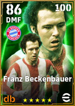 Franz Beckenbauer eFootball player card