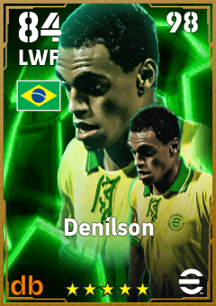 Denílson — LWF, OVR 84, MAX 98