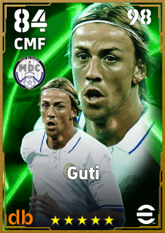 Guti eFootball player card