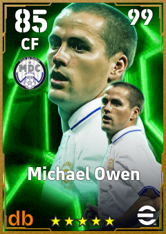 Michael Owen eFootball player card