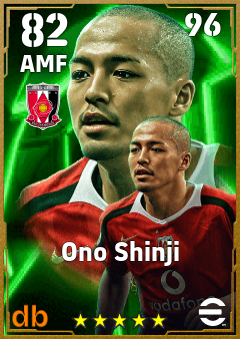Ono Shinji — AMF, OVR 82, MAX 96