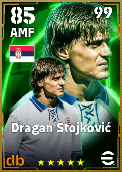 Dragan Stojković eFootball player card