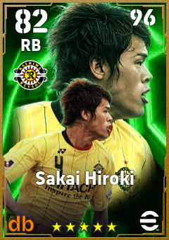 Sakai Hiroki eFootball player card
