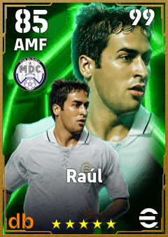 Raúl eFootball player card