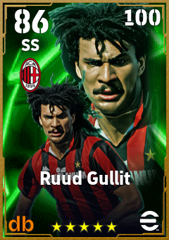 Ruud Gullit eFootball player card