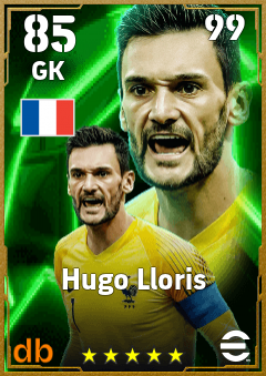 Hugo Lloris — GK, OVR 85, MAX 99