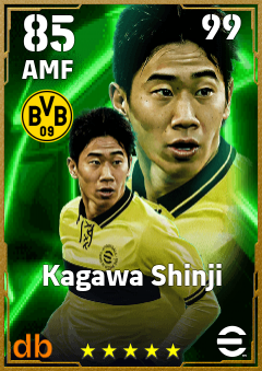 Kagawa Shinji — AMF, OVR 85, MAX 99