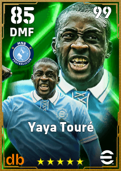 Yaya Touré — DMF, OVR 85, MAX 99