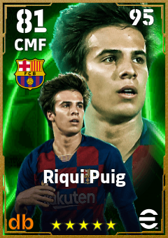 Riqui Puig eFootball player card