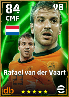 Rafael van der Vaart — CMF, OVR 84, MAX 98