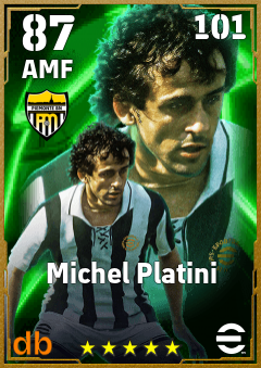 Michel Platini eFootball player card