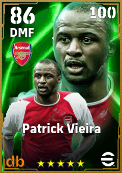 Patrick Vieira eFootball player card