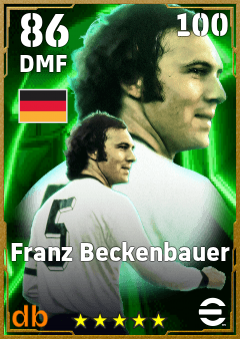 Franz Beckenbauer eFootball player card
