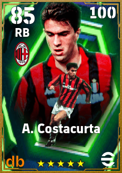A. Costacurta — RB, OVR 85, MAX 100