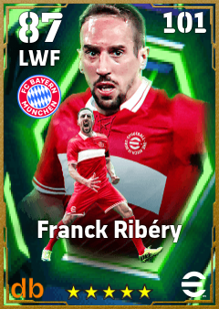 Franck Ribéry eFootball player card