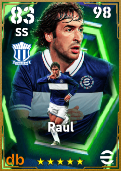 Raúl eFootball player card