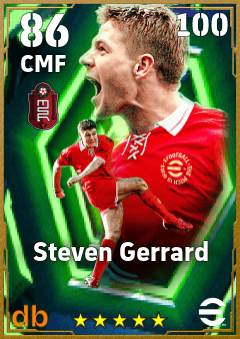 Steven Gerrard eFootball player card