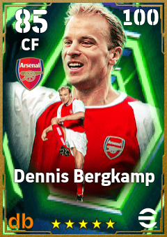 Dennis Bergkamp eFootball player card