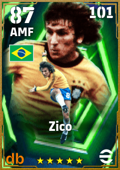 Zico eFootball player card