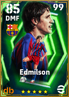 Edmílson — DMF, OVR 85, MAX 99