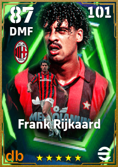 Frank Rijkaard — DMF, OVR 87, MAX 101