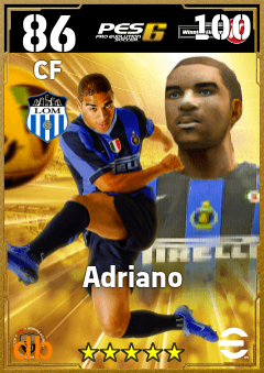 Adriano eFootball player card