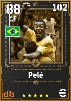 Pelé eFootball player card