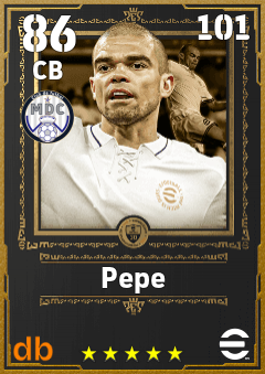 Pepe eFootball player card