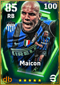Maicon — RB, OVR 85, MAX 100