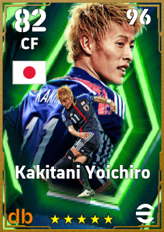 Kakitani Yoichiro — CF, OVR 82, MAX 96