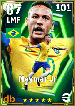 Neymar Jr eFootball player card
