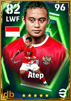 Atep eFootball player card