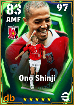 Ono Shinji — AMF, OVR 83, MAX 97