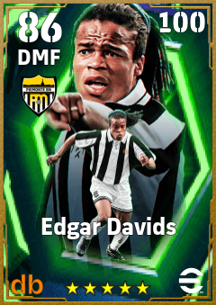 Edgar Davids eFootball player card