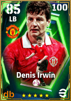 Denis Irwin eFootball player card