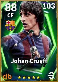Johan Cruyff eFootball player card