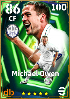 Michael Owen eFootball player card