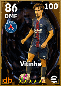 Vitinha — DMF, OVR 86, MAX 100