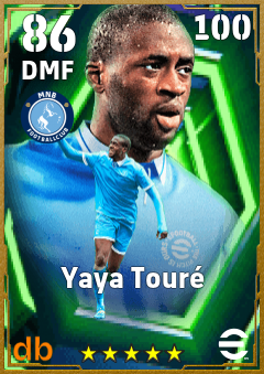 Yaya Touré — DMF, OVR 86, MAX 100