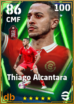 Thiago Alcantara eFootball player card