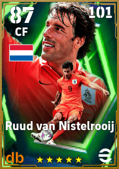 Ruud van Nistelrooij — CF, OVR 87, MAX 101