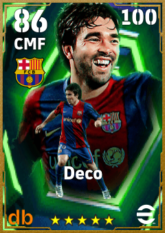 Deco eFootball player card