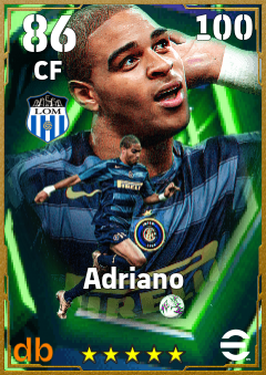 Adriano eFootball player card