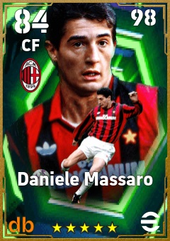 Daniele Massaro — CF, OVR 84, MAX 98