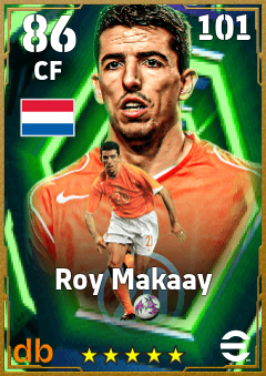 Roy Makaay — CF, OVR 86, MAX 101