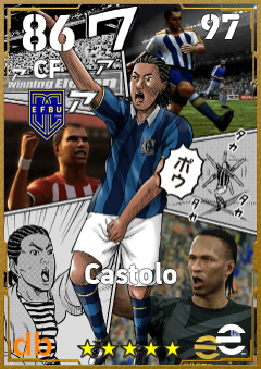Castolo — CF, OVR 86, MAX 97